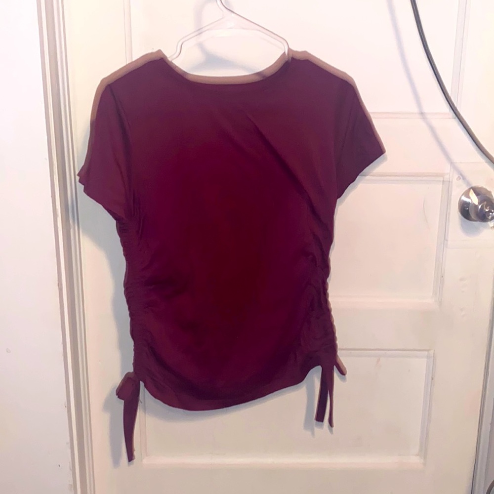 Maroon shirt